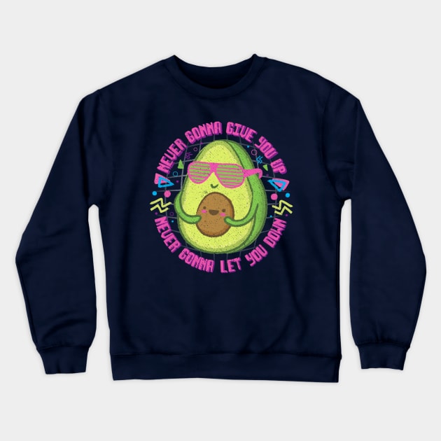 Avocado Rolled Crewneck Sweatshirt by BeanePod